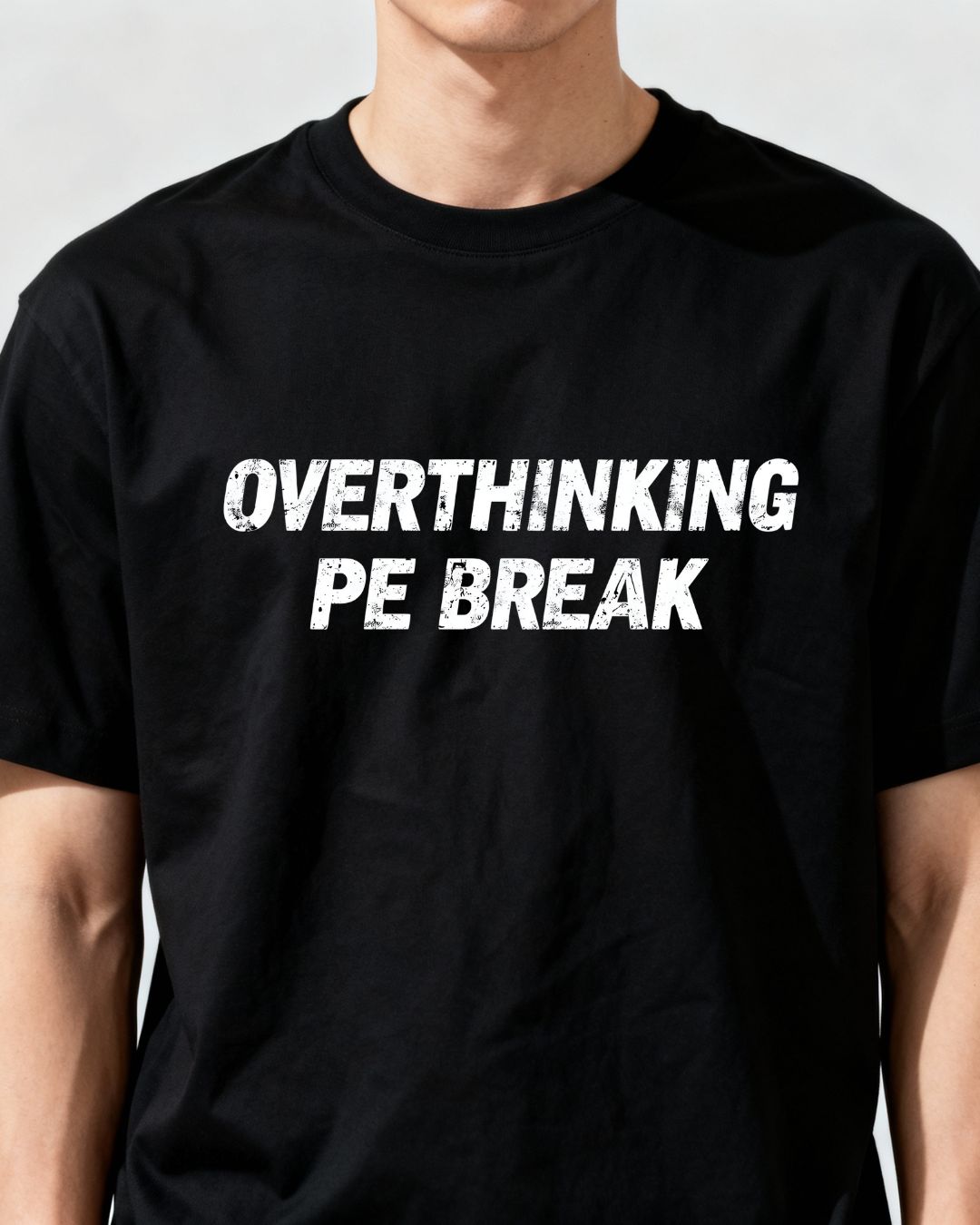 Unisex Oversize T-Shirt - Overthinking Pe Break t-shirt